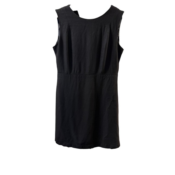 GAP Dresses & Skirts - Gap Womens Black Sleeveless Rayon Crepe Shift Dress Size 8 123237-01-1